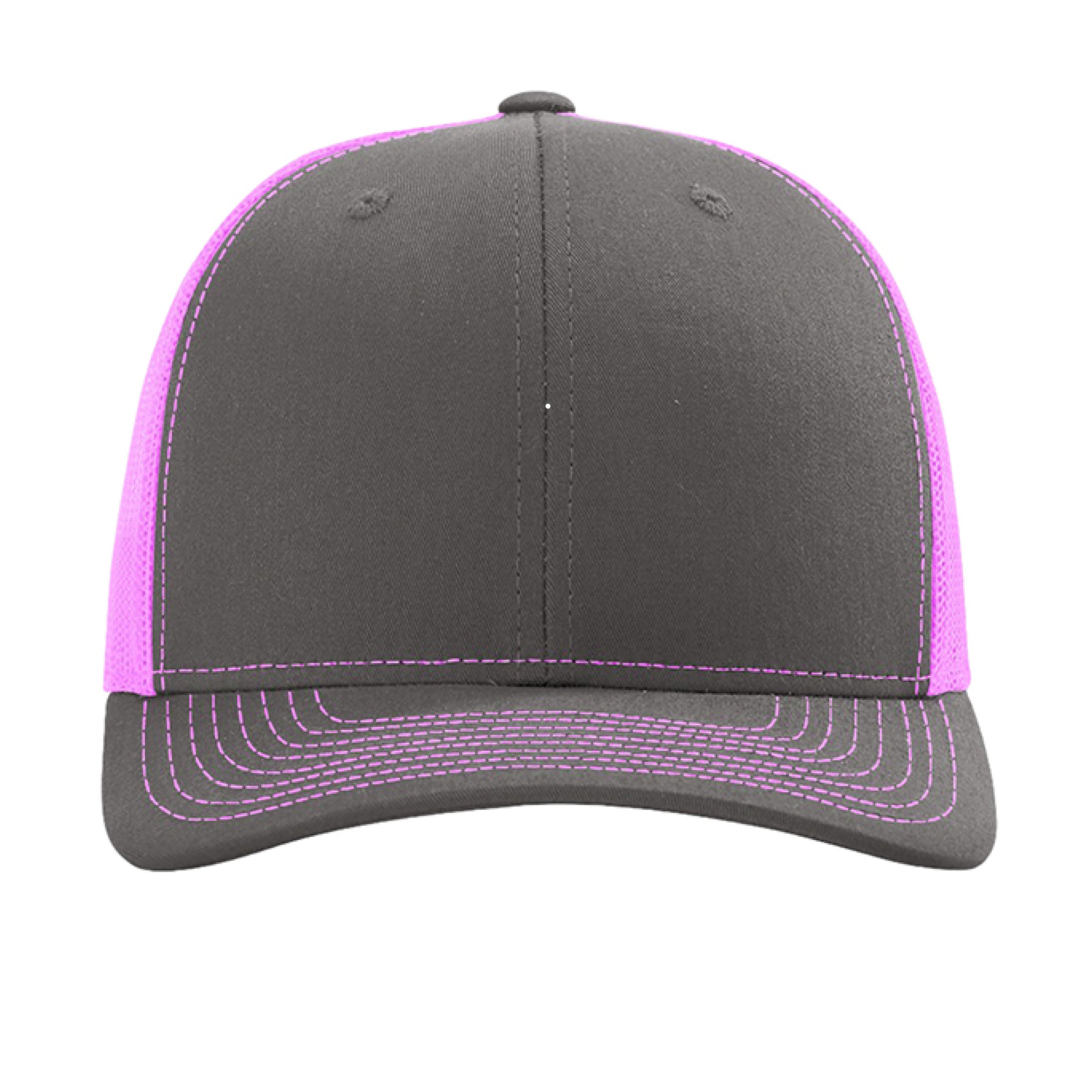 Charcoal/ Neon Pink - FRONT