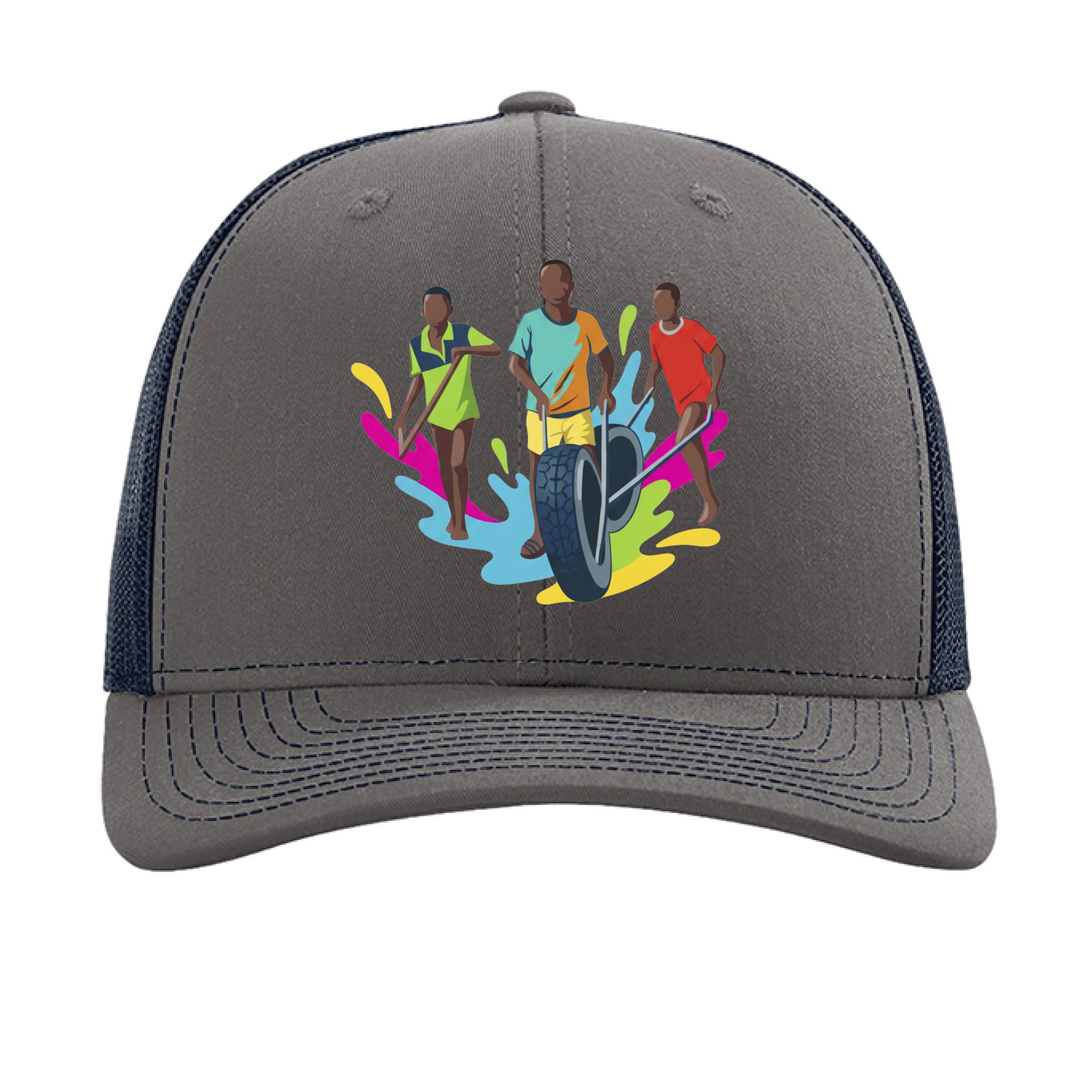 Charcoal/ Navy - FRONT