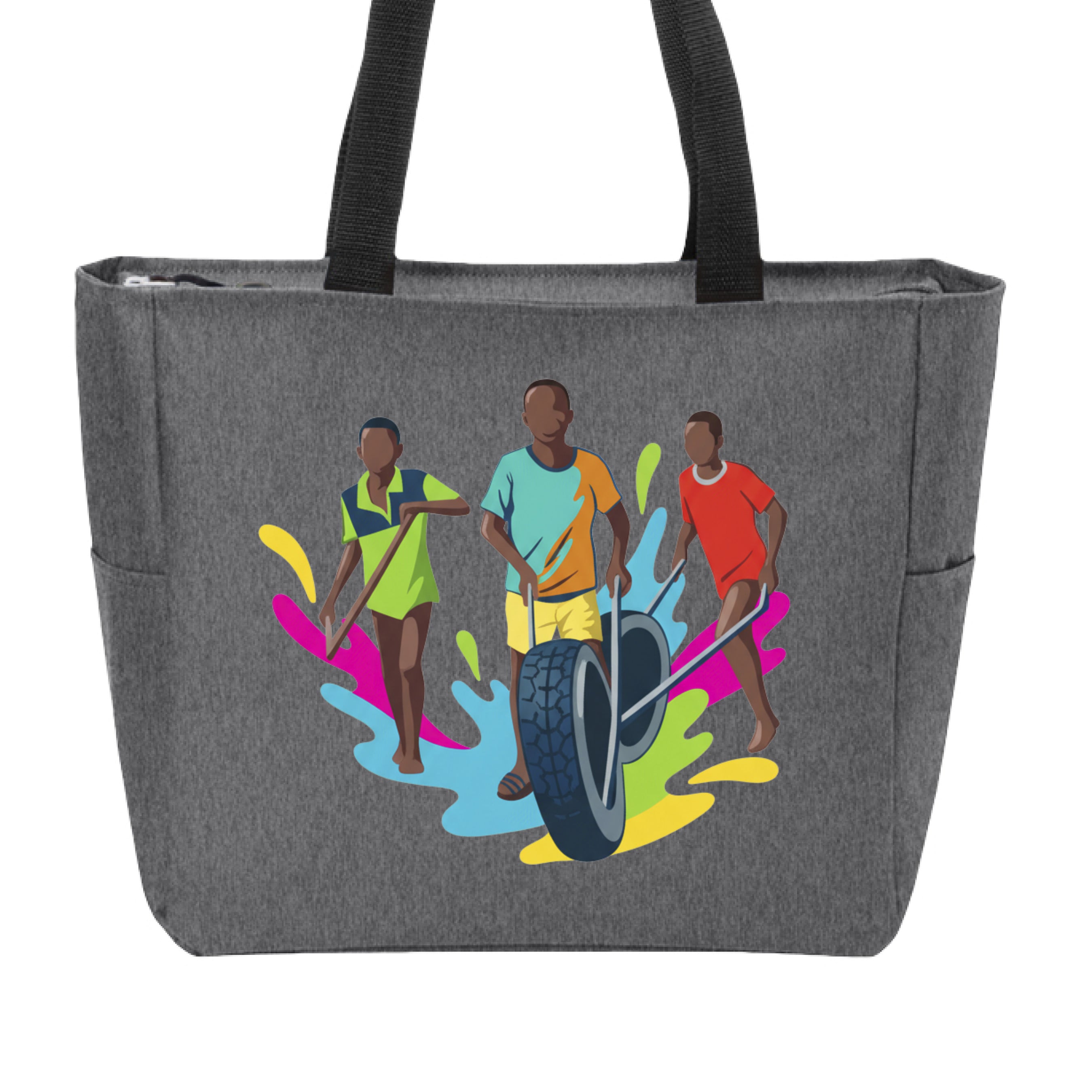 Heather Grey - FRONT
