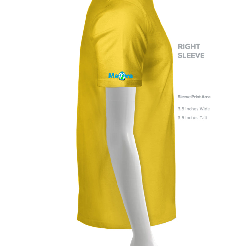 MAIZE YELLOW - 3001C - SLEEVE_RIGHT